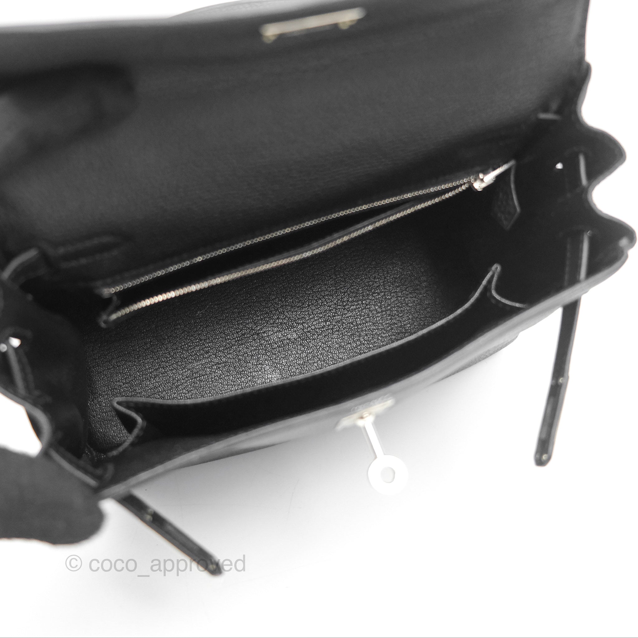 Authentic Hermès Retourne Kelly 25 Handbag - Black Togo Leather with Palladium Hardware | Luxury Designer Bag for Women | Perfect for Work, Evening Events & Special Occasions