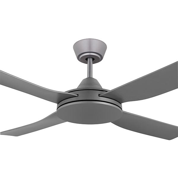 Eglo Bondi 48 Inch 122cm Modern Ceiling Fan with Remote Control - Titanium Finish for Living Room, Bedroom, and Outdoor Patio