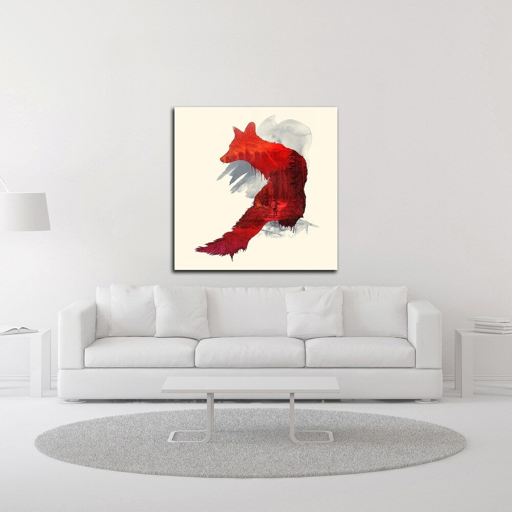 Bad Memories by Robert Farkas - Premium Canvas Wall Art Print, Framed & Ready to Hang - Perfect for Living Room, Bedroom, or Office Decor