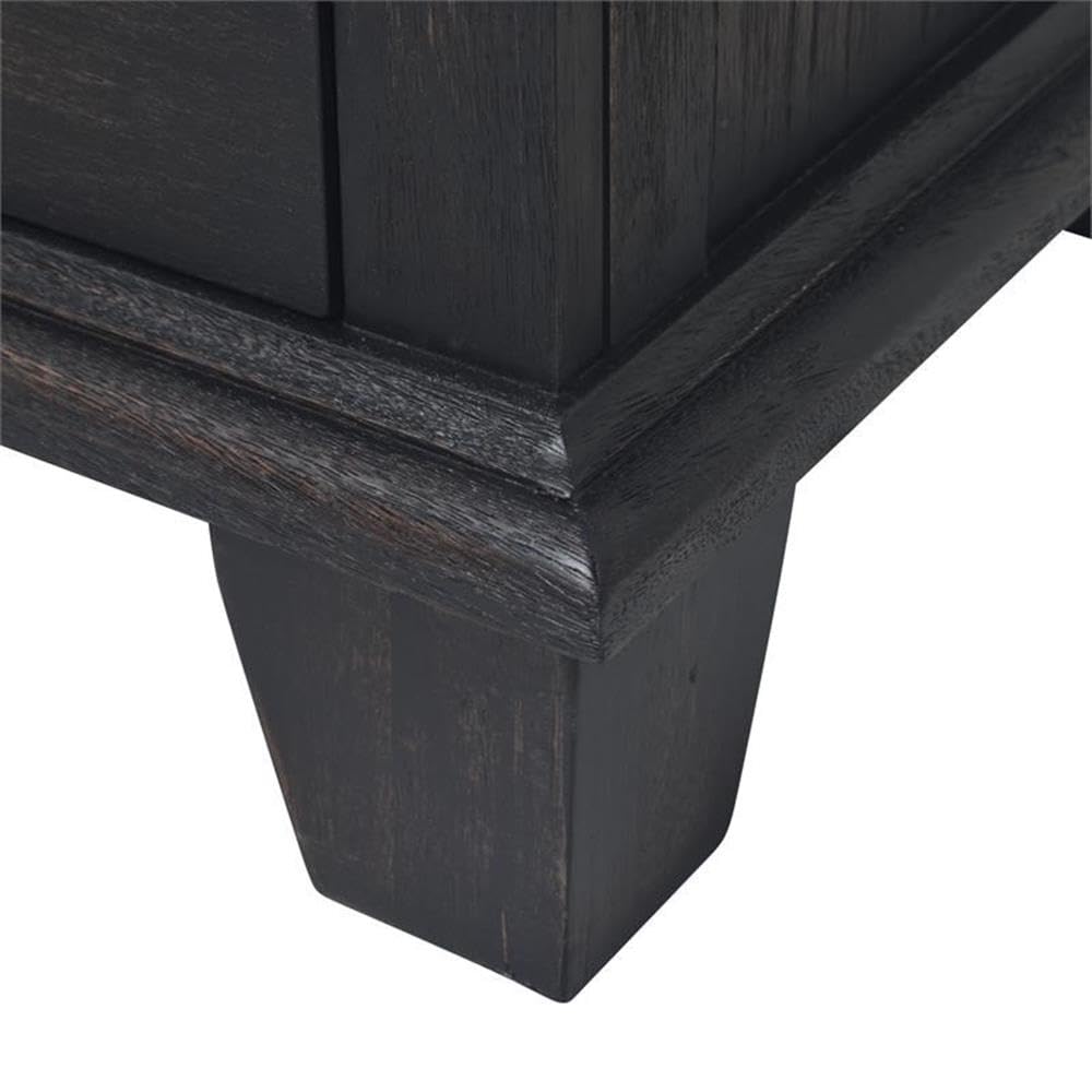 Steve Silver Bear Creek Chocolate & Honey Brown Queen 5-Piece Bedroom Set - Luxurious Bedroom Furniture for Master Suite or Guest Room, Includes Headboard, Footboard, Dresser, Mirror & Nightstand