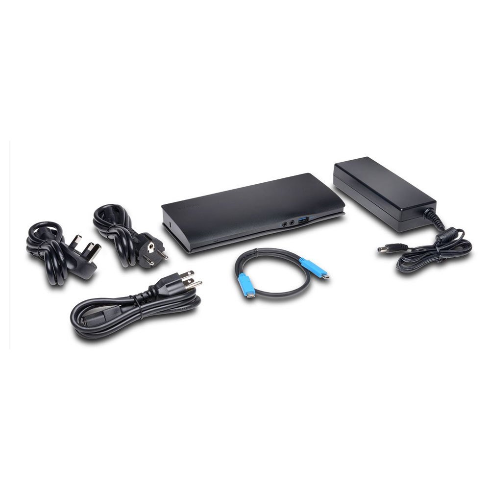 Kensington SD4600 USB-C Universal Laptop Docking Station - Dual 4K/2K Display Support (HDMI & DisplayPort), 4 USB Ports (1x USB-C + 3x USB 3.1), Gigabit Ethernet, 3.5mm Audio Jack - Compatible with Windows, MacOS & Chromebook | Perfect for Home Office, Remote Work & Multi-Monitor Setup