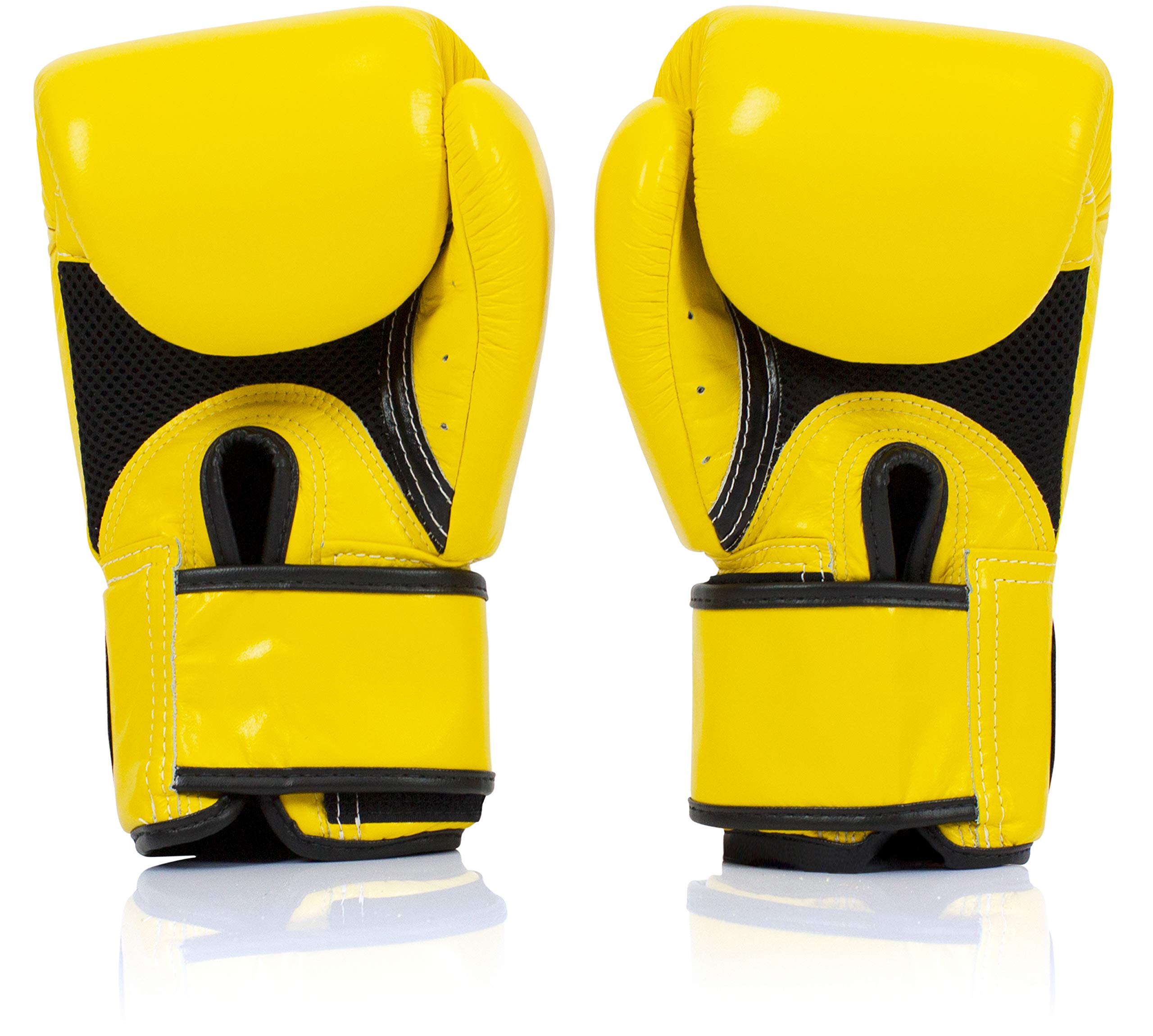 Fairtex BGV1BR Muay Thai Boxing Gloves for Men, Women & Kids - Breathable MMA Training Gloves for Kickboxing, Gym & Workouts | Premium Shock-Absorbent Lightweight Boxing Gear for Sparring, Bag Work & Fitness Training