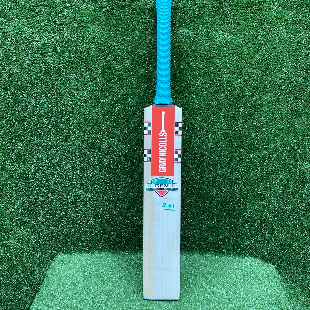 Gray Nicolls Academy Junior/Youth English Willow Cricket Bat - Perfect for Training & Matches | Lightweight & Durable for Young Players