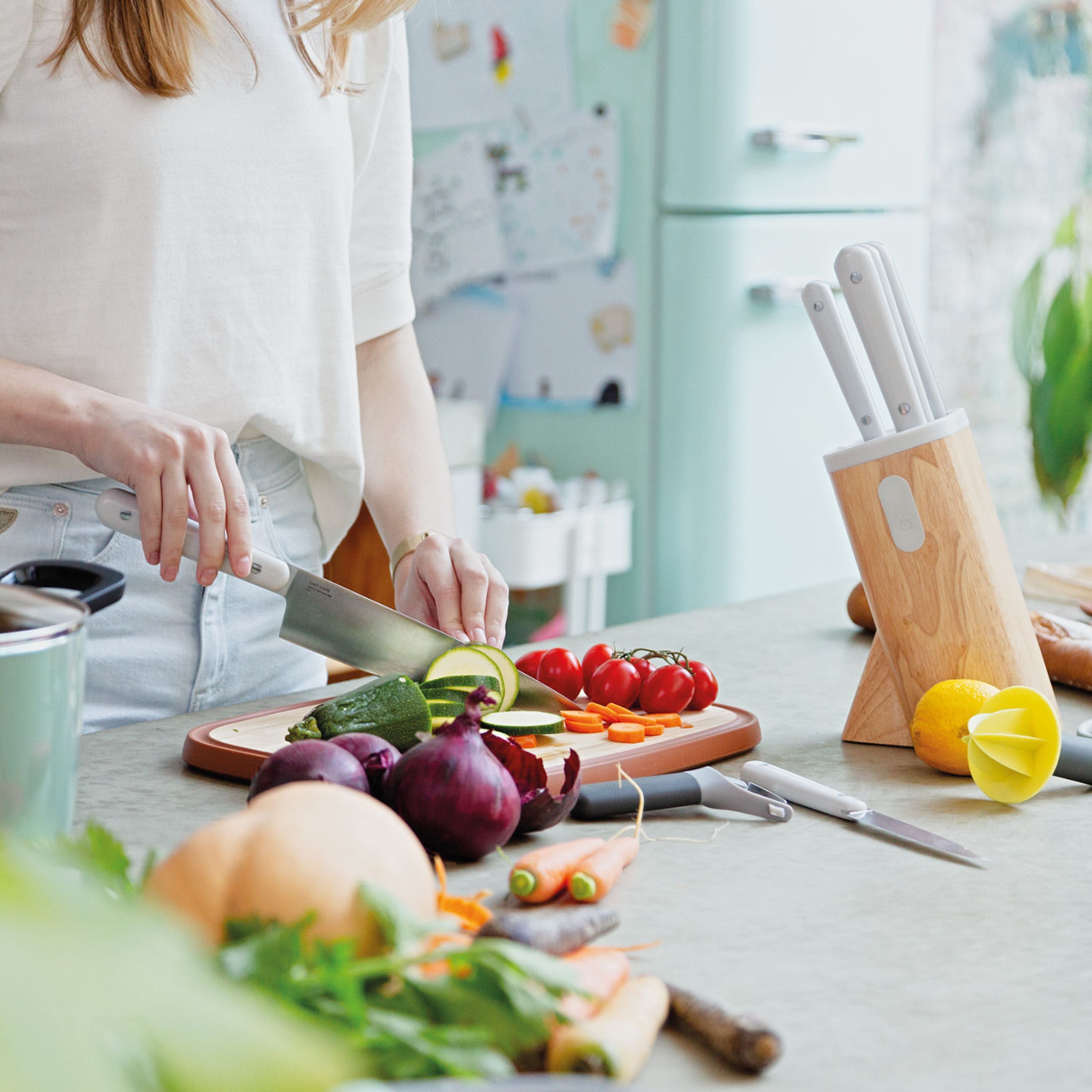 BergHOFF Leo Spirit 3-Piece Stainless Steel Starter Knife Set - Perfect for Home Cooking, Kitchen Essentials & Gift Giving