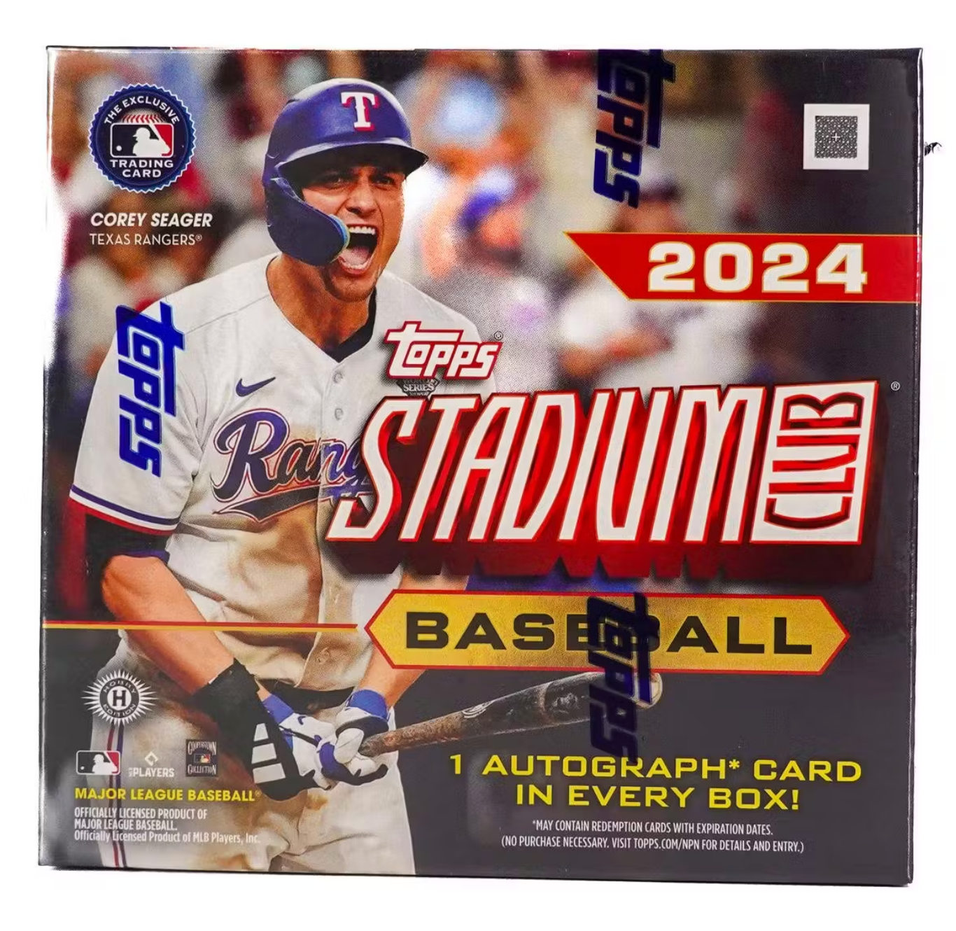 2024 Topps Stadium Club Baseball Compact Box - 24 Packs, 8 Cards Each | MLB Trading Cards for Collectors & Fans | Perfect for Gifts, Display, and Fantasy Sports