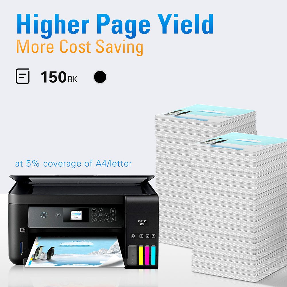 High-Quality Remanufactured Epson T232 Black Ink Cartridges - Compatible with Epson Printers | Perfect for Home, Office & School Printing Needs