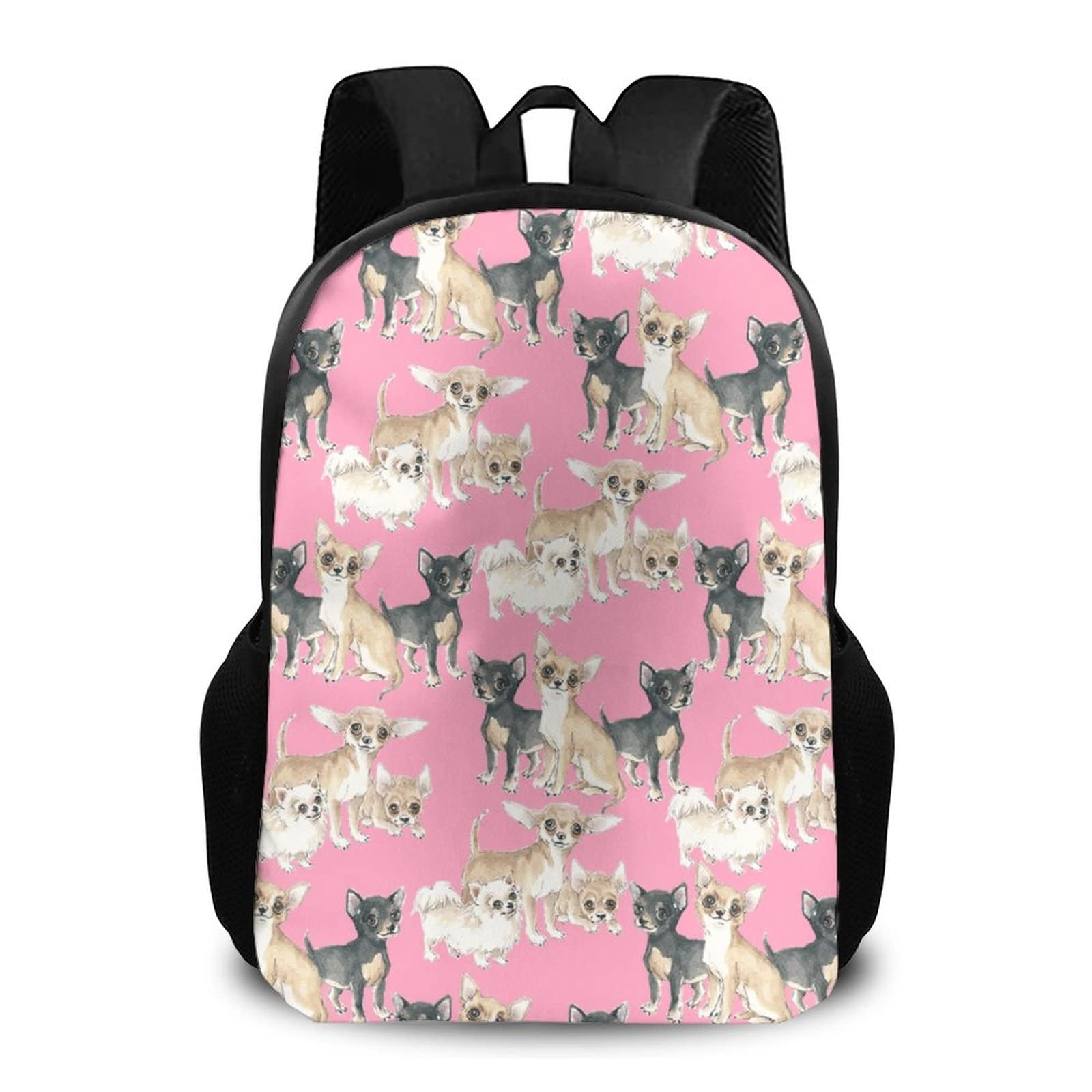 Stylish Laptop Backpack for College & School - Lightweight Travel Hiking Rucksack for Men & Women - Perfect for Commuting, Campus Life, and Outdoor Adventures - Compatible with 15.6 Inch Laptops (Pink)