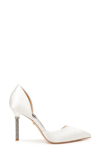 Badgley Mischka Women's Ozara II Pump Heels - Elegant High Heel Dress Shoes for Weddings, Parties & Formal Events