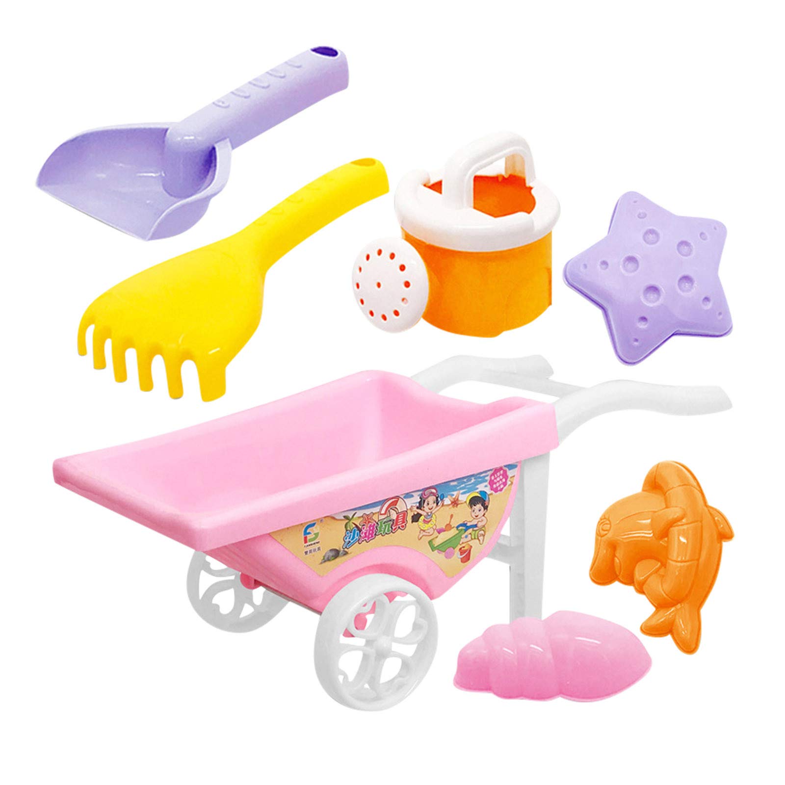 **Muised 7PCS Beach & Snow Toys Set – Multifunctional Parent-Child Interactive Educational Toys for Toddlers (Ages 1-3 & 8) – Durable Silicone Beach Toys for Kids – Perfect Summer & Winter Outdoor Play, Sandcastle Building, and Sensory Learning Activities**