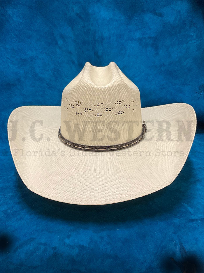 Ariat A73172 Women's Bangora Straw Cowboy Hat in Ivory - Perfect for Outdoor Ranchers, Farmers & Country Music Festivals