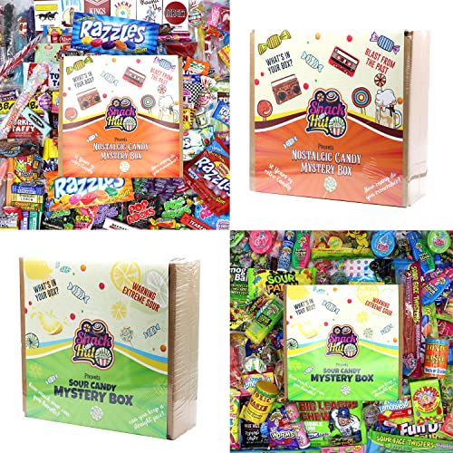 **Sour Candy Gift Box - Bulk Assorted Retro Candy Bundle for Men, Women & Kids | Super Sour & Nostalgic Treats | Perfect for Birthdays, Parties & Gifting**    *(Use Cases: Great for birthday surprises, party favors, office treats, Halloween candy, and nostalgic snack lovers!)*