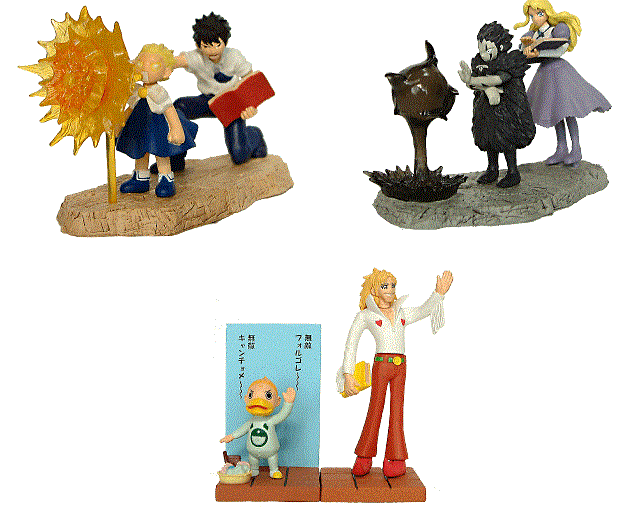 Bandai Konjiki No Gash Bell Zatch Diorama World 6 Mini Trading Figure Set - Anime Collectible for Display & Gifts | Perfect for Fans, Shelf Decor, and Gaming Battles