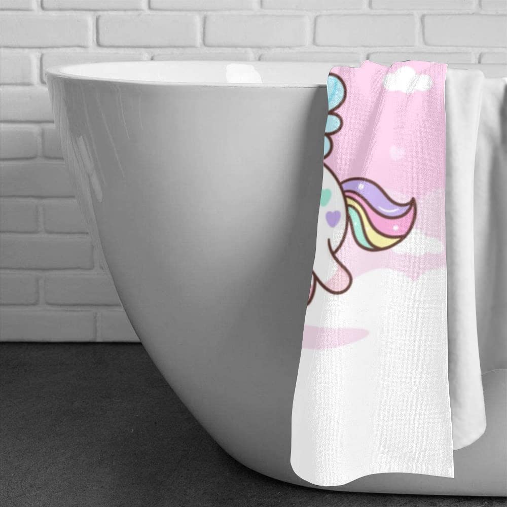 **Personalized Kids Beach Towels with Name - Mermaid & Unicorn Design, Quick Dry Microfiber, Custom Beach Towels for Girls - Perfect for Pool, Beach, and Summer Vacations**
