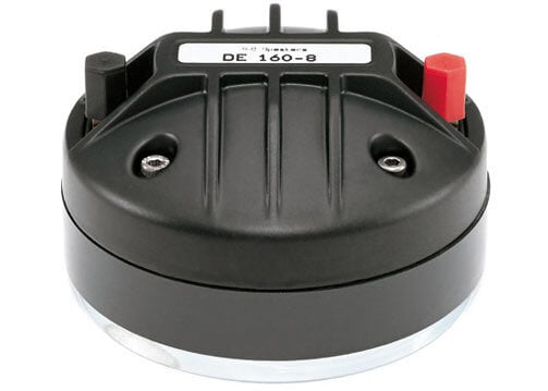 B&C DE160 8 Ohm 40W Bolt-On Pro Audio Compression Driver for PA Systems & Live Sound - High Power Horn Speaker Replacement