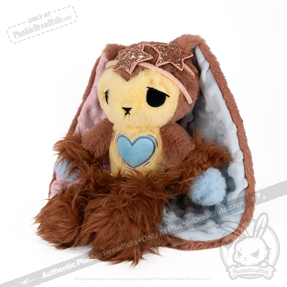 Plushie Dreadfuls POTS V2 Rabbit Stuffed Animal - Soft Cuddly Plush Toy for Kids, Anxiety Relief & Comfort, Perfect Gift for Collectors & Stress Relief