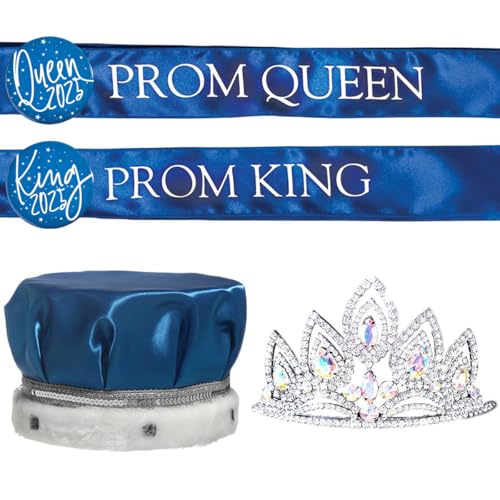 Blue Crown/Blue Sashes/Blue Button
