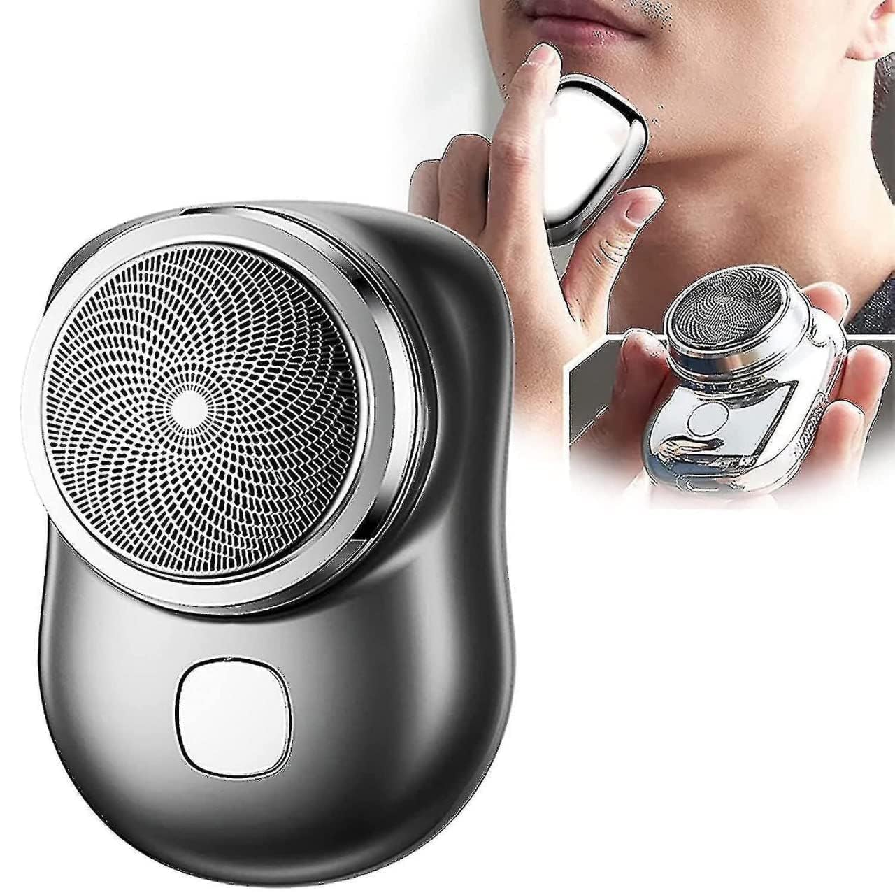USB Rechargeable Electric Shaver & Beard Trimmer for Men - Portable Mini Shaving Machine, Pocket-Sized Hair Clipper with Multicolor Options - Perfect for Travel, Gym, and Daily Grooming