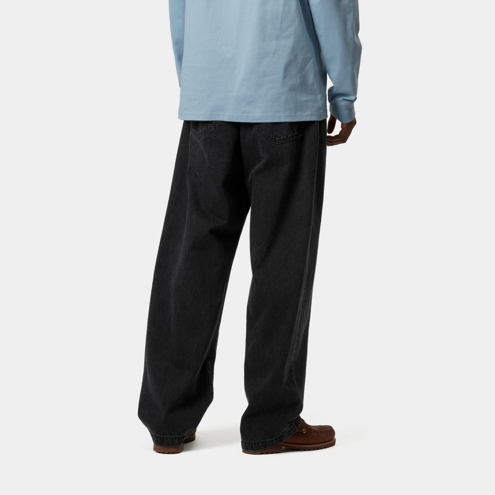 Premium Landon Men's Dress Pants | Classic Black Stone Washed Cotton | Perfect for Office, Business Casual & Formal Occasions
