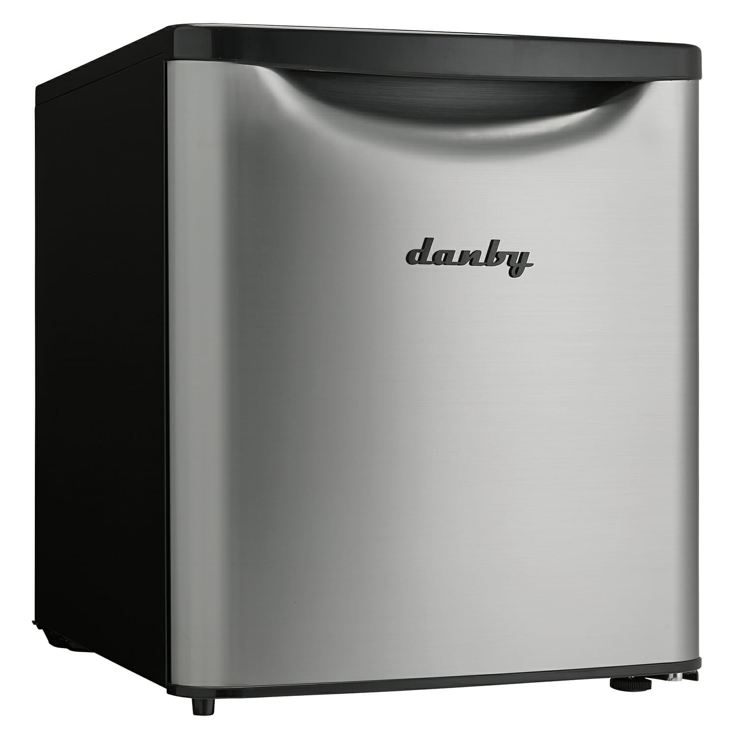 Danby DAR017A3BSLDB 1.7 cu ft Stainless Steel Compact Refrigerator - Perfect for Dorm, Office, Bedroom & Small Spaces