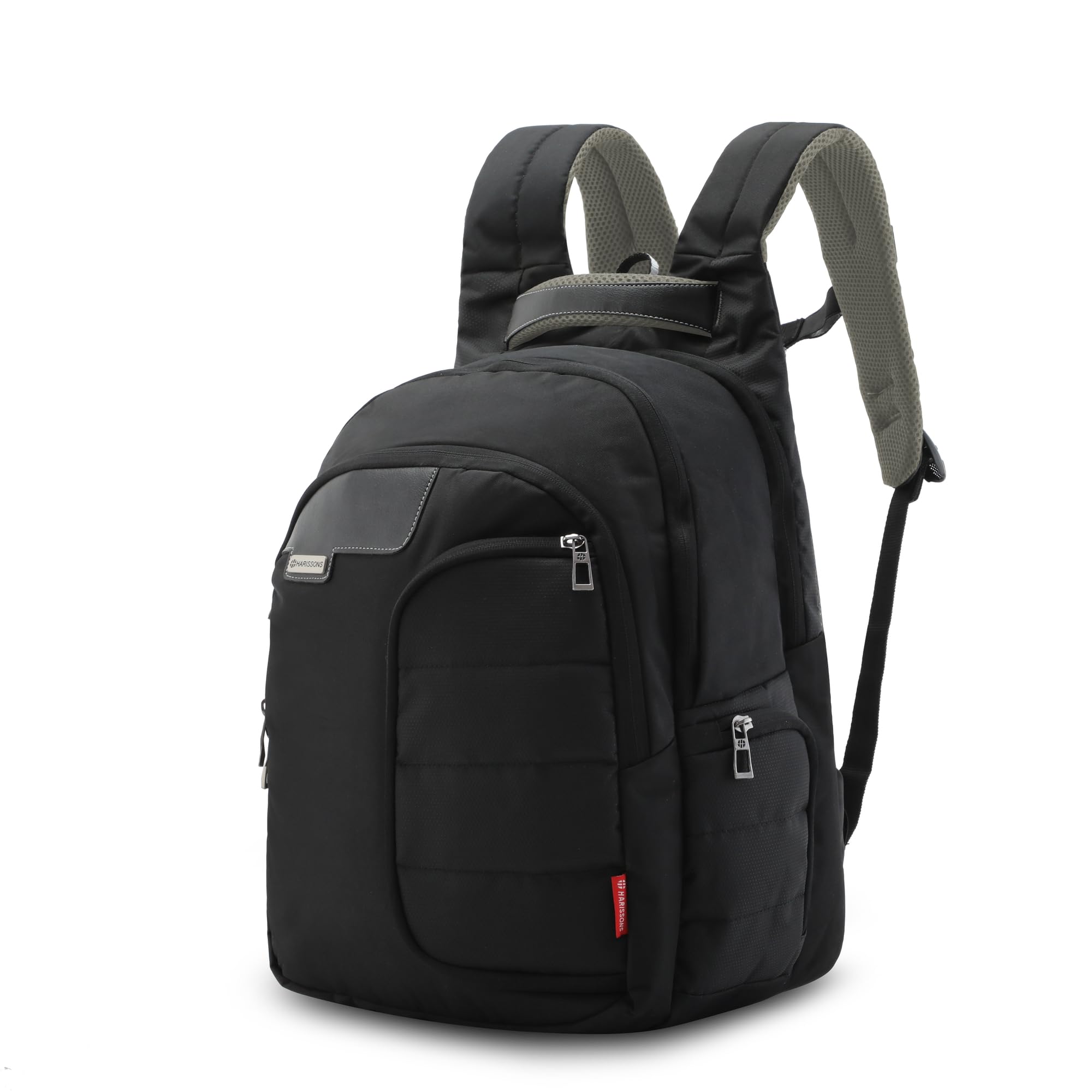 Harissons Bags Vervo Waterproof Laptop Backpack for Men & Women - 15.6 Inch Travel Backpack with USB Charging Port & Rain Cover - Perfect for Work, School, College & Business Trips