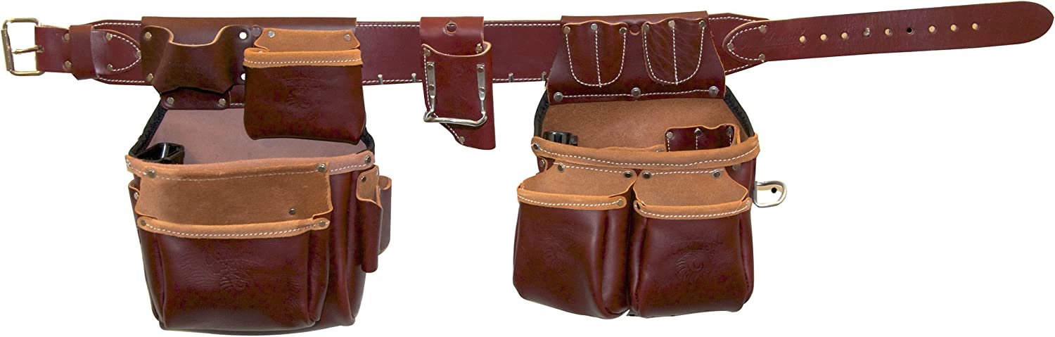 Occidental Leather 5530 XL Stronghold Big Oxy Tool Belt Set - Durable Work Belt for Construction, Carpentry & DIY Projects