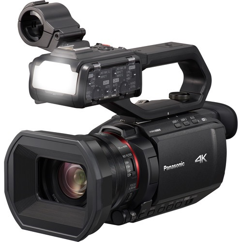 Panasonic HC-X2000 4K UHD Professional Camcorder with 24x Optical Zoom, 3G-SDI & HDMI Output - Open Box - Perfect for Live Streaming, Event Videography and Broadcast Production