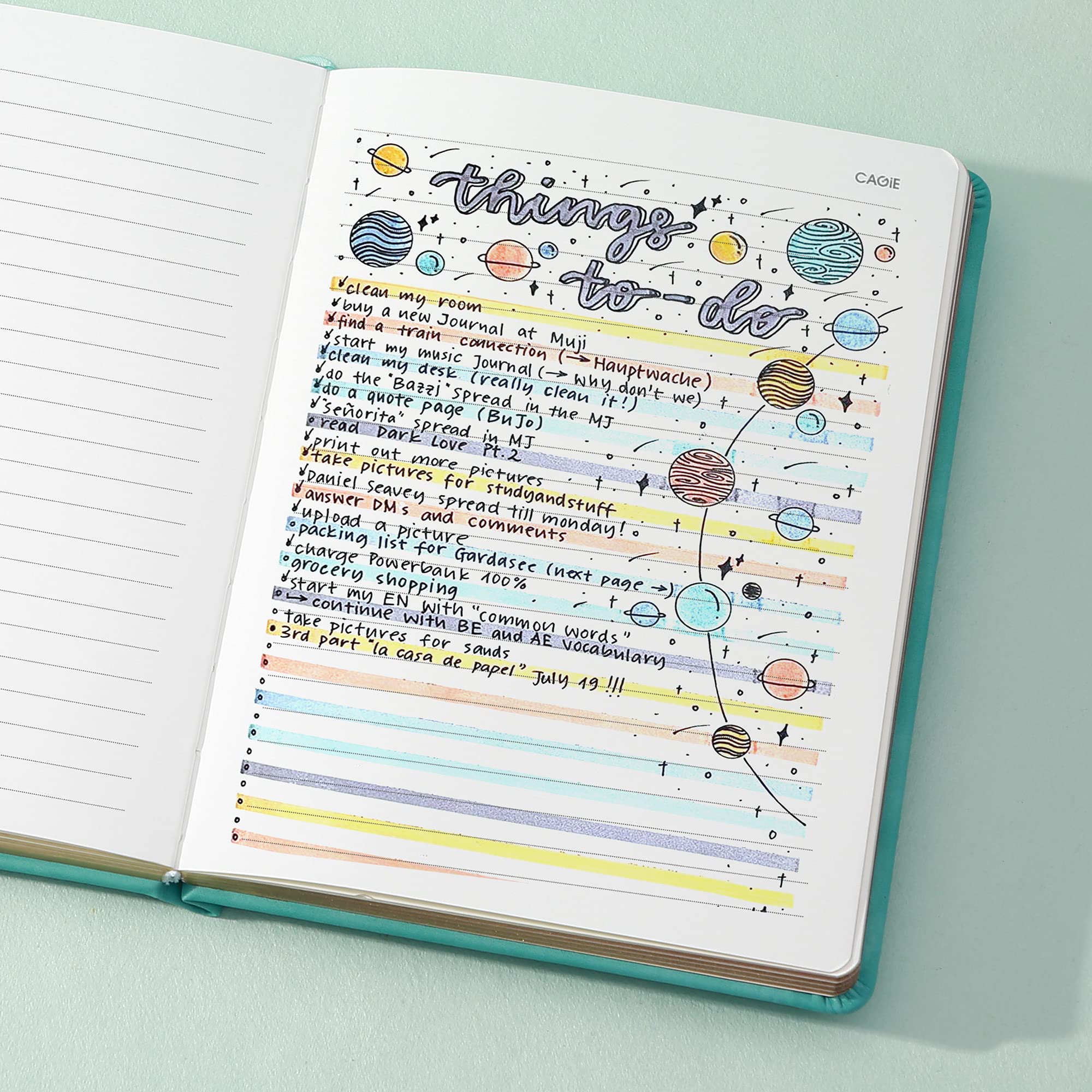 Lockable PU Leather Diary for Kids & Teens - Secret Journal with Combination Lock, Personal Organizer Notebook for Travel, School & Gift (5.3x7 inches, Teal Blue) | Perfect for Journaling, Memory Keeping & Private Thoughts