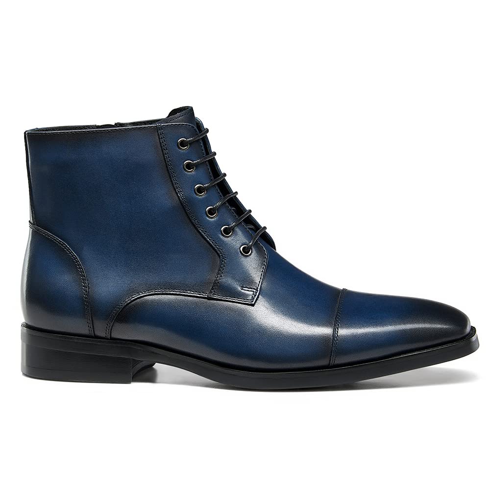 GIFENNSE Men's Dress Boots - Formal Chelsea Boots for Men | Comfortable & Stylish Leather Boots for Office, Wedding & Business Casual Outfits