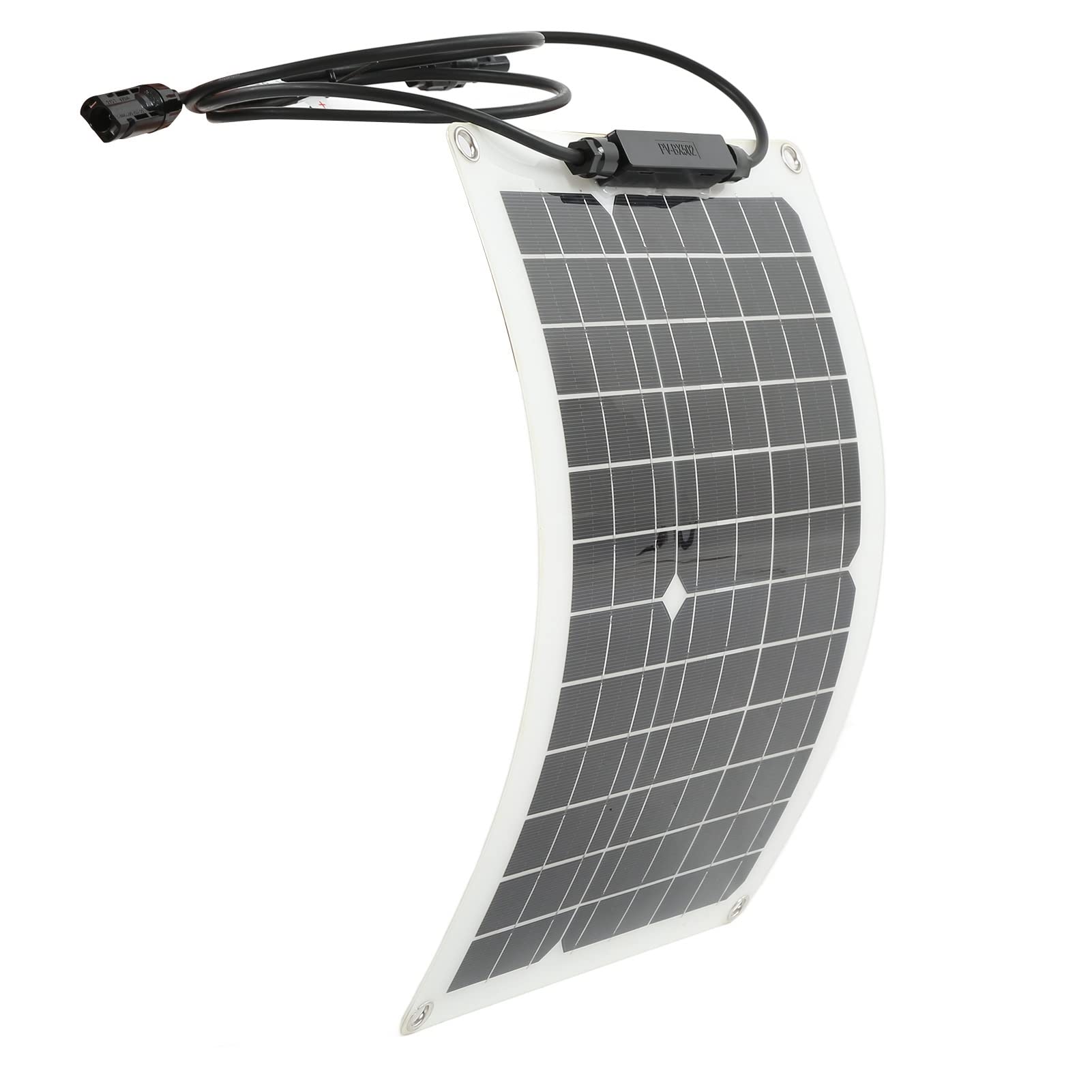 Zerodis 12V Solar Trickle Charger with LCD Display - Waterproof Solar Panel Car Battery Maintainer with Short Circuit Protection & Power Off Memory for Yachts, RVs, Boats - Perfect for Marine, Automotive & Industrial Use