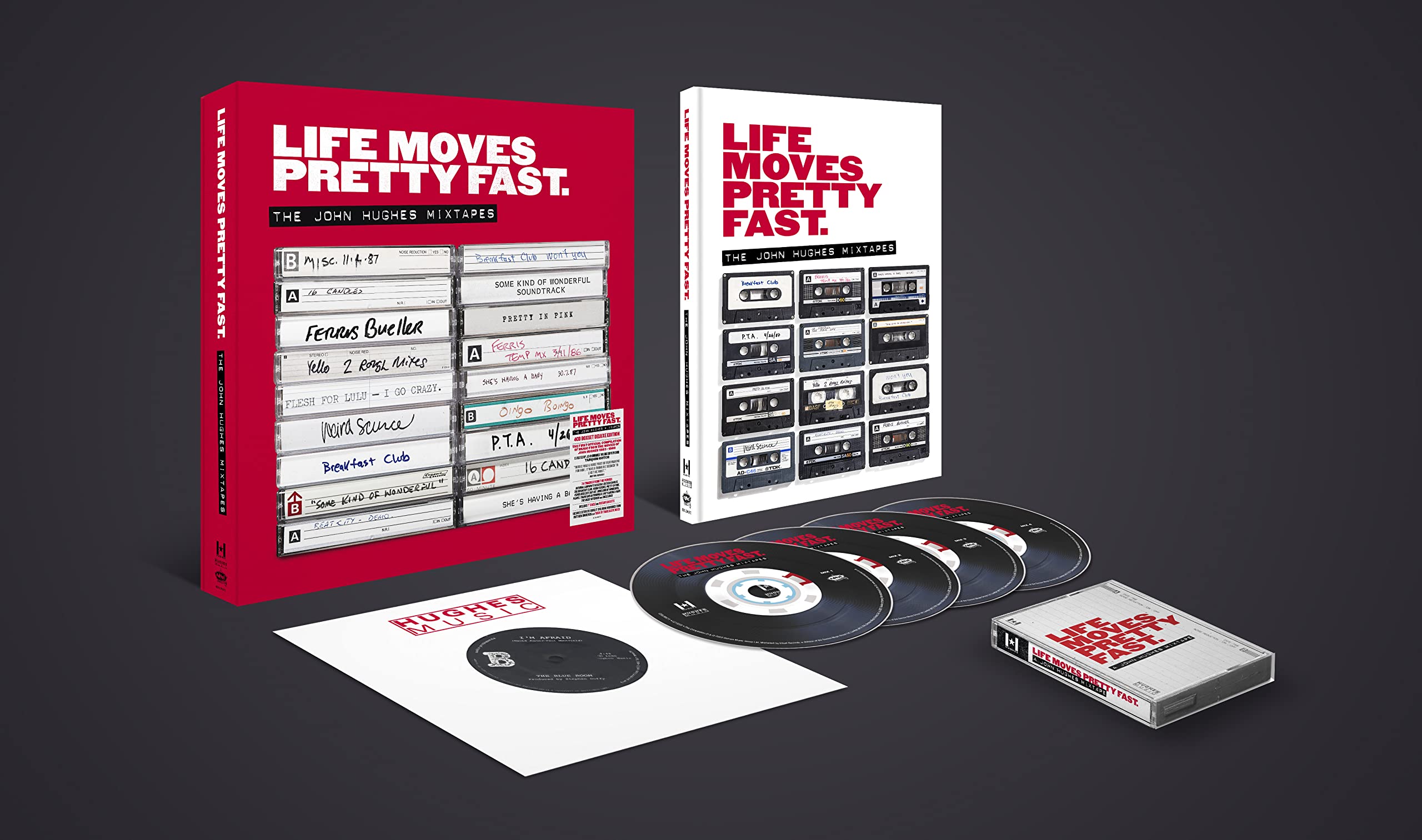 Life Moves Pretty Fast - The John Hughes Mixtapes Soundtrack Collection | 80s Movie Music Compilation | Perfect for Road Trips, Retro Parties & 80s Theme Events