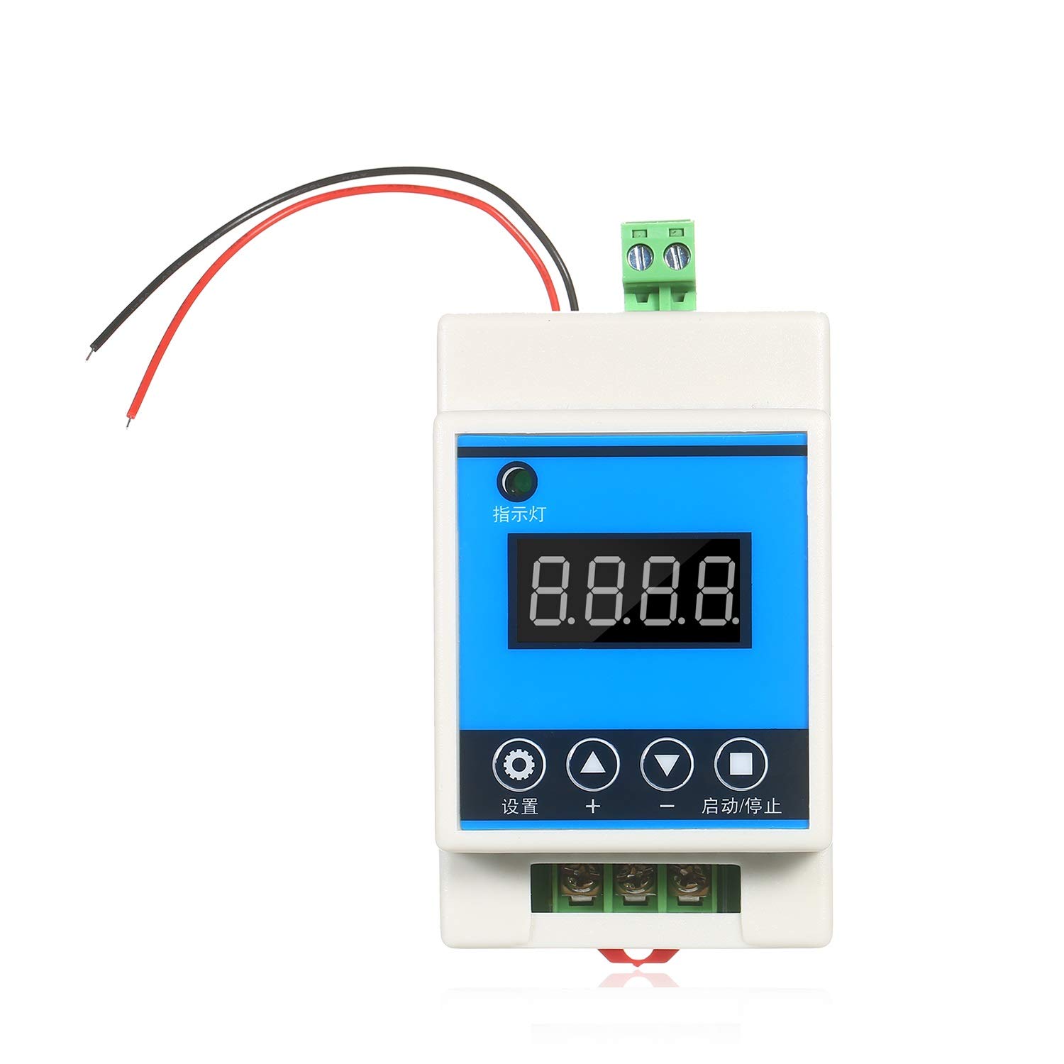 7-27V Digital Delay Timer Relay Module with Protective Shell - 0.01s to 999min Adjustable Timing Range for Smart Home Automation, Industrial Control & DIY Electronics Projects