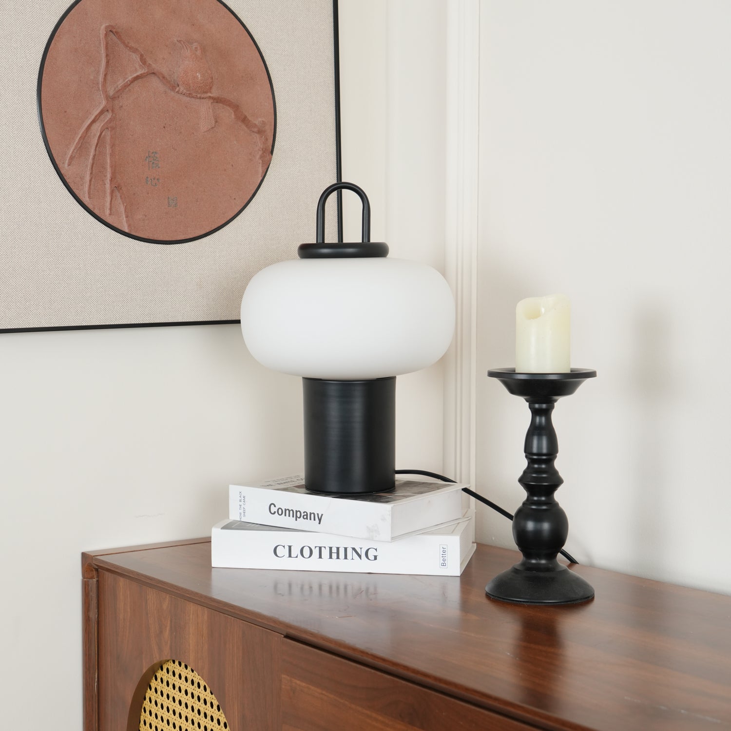 Modern Nox Table Lamp - Adjustable LED Desk Light with USB Port for Home Office, Bedroom & Study - Perfect for Reading, Working & Nightstand Use