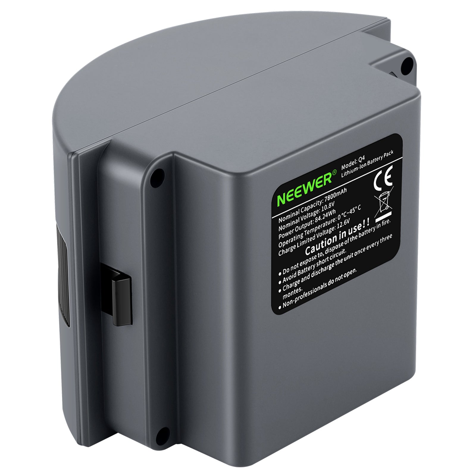 NEEWER 7800mAh Rechargeable Li-ion Battery for Q300, Vision 4, ML300 Cameras - Long Lasting Power for DSLR, Mirrorless & Video Cameras - Perfect for Photography, Videography & Outdoor Shooting