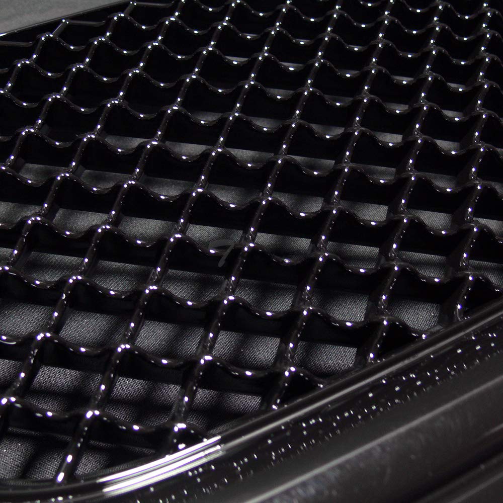 Glossy Black ABS Mesh Grill Guard for 02-08 GMC Envoy - Off-Road Protection
