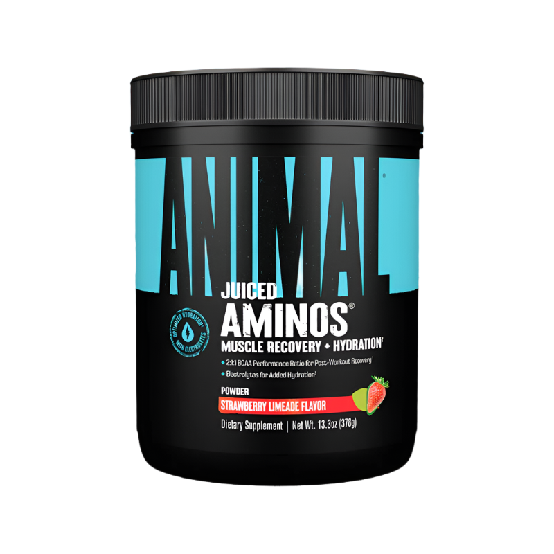 Animal Juiced Aminos 368g - Premium BCAA Amino Acid Supplement for Muscle Recovery & Growth - Ideal for Workout, Gym & Fitness Enthusiasts