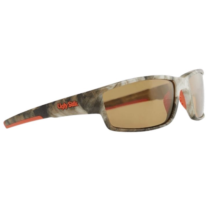 Polarized Sports Sunglasses with Amber Lenses for Glare Free Vision - UV Protection for Running, Cycling, Fishing & Outdoor Activities