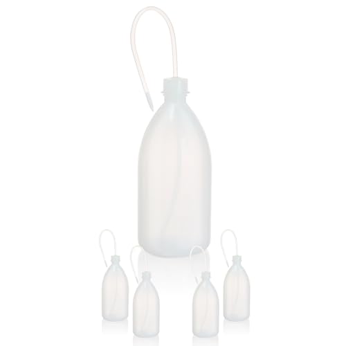 Long Tube Wash Bottles,4PCS