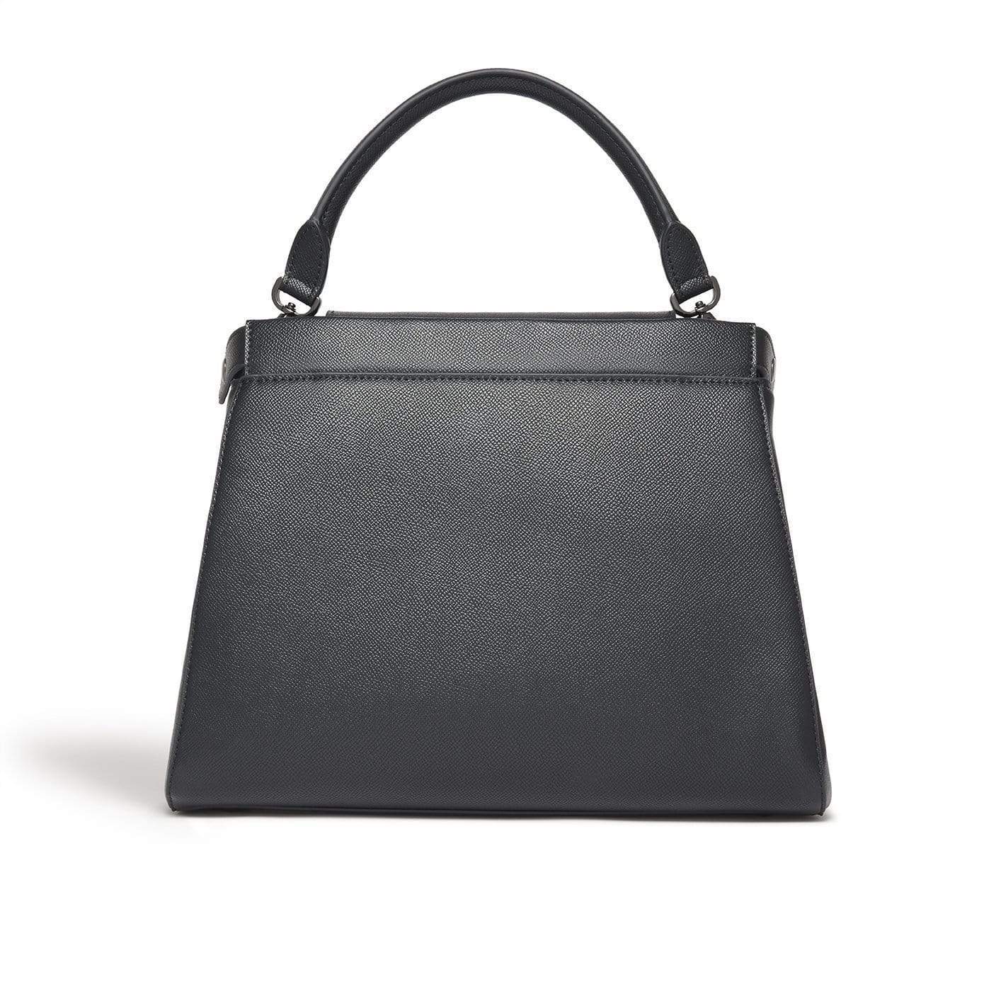 Vegan Leather Shoulder Bag for Women | Stylish & Durable Crossbody Purse | Perfect for Work, Travel & Everyday Use | Black