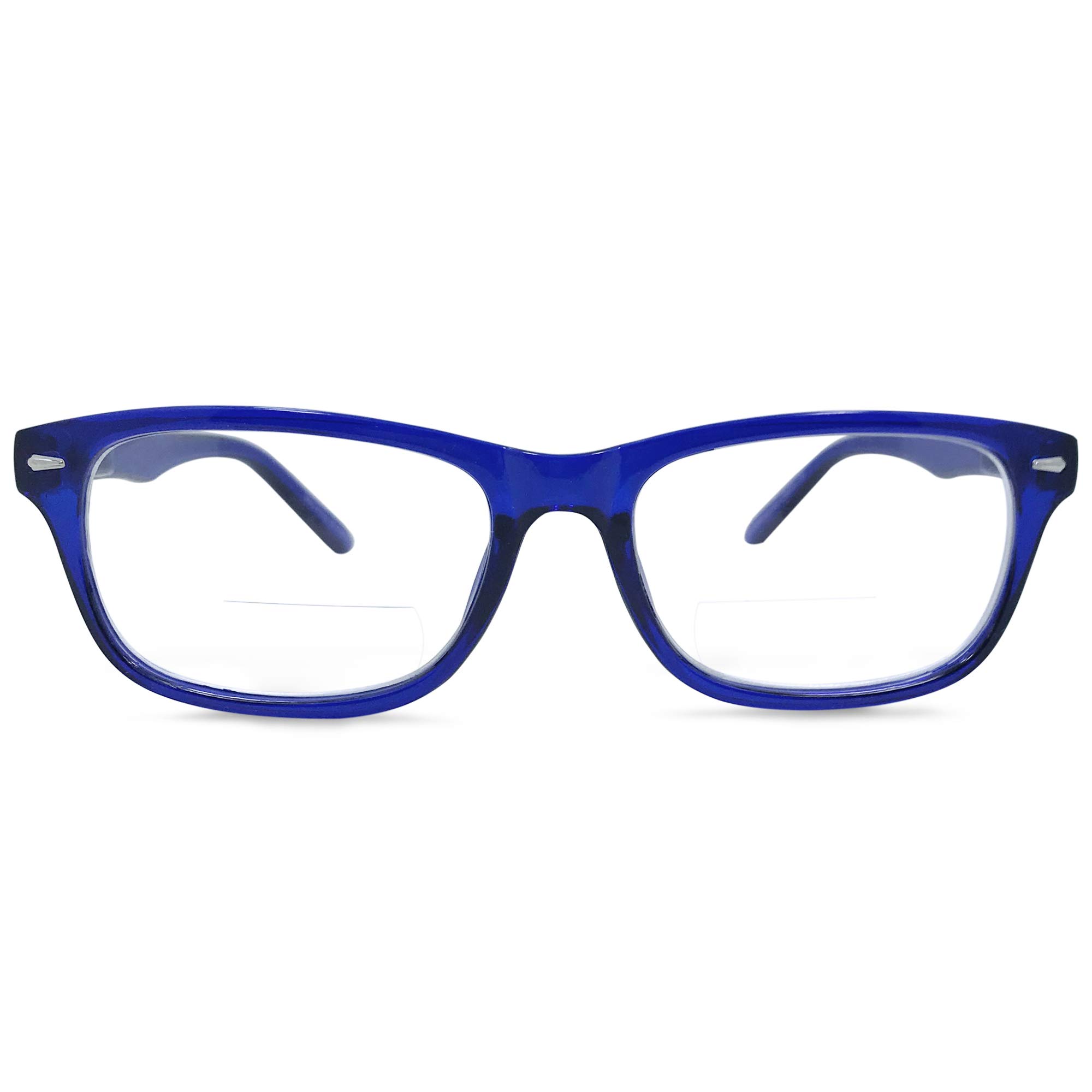 Premium New York Bifocal Reading Glasses Set - Fashionable & Comfortable for Men & Women - Perfect for Reading, Computer Work & Close-Up Tasks
