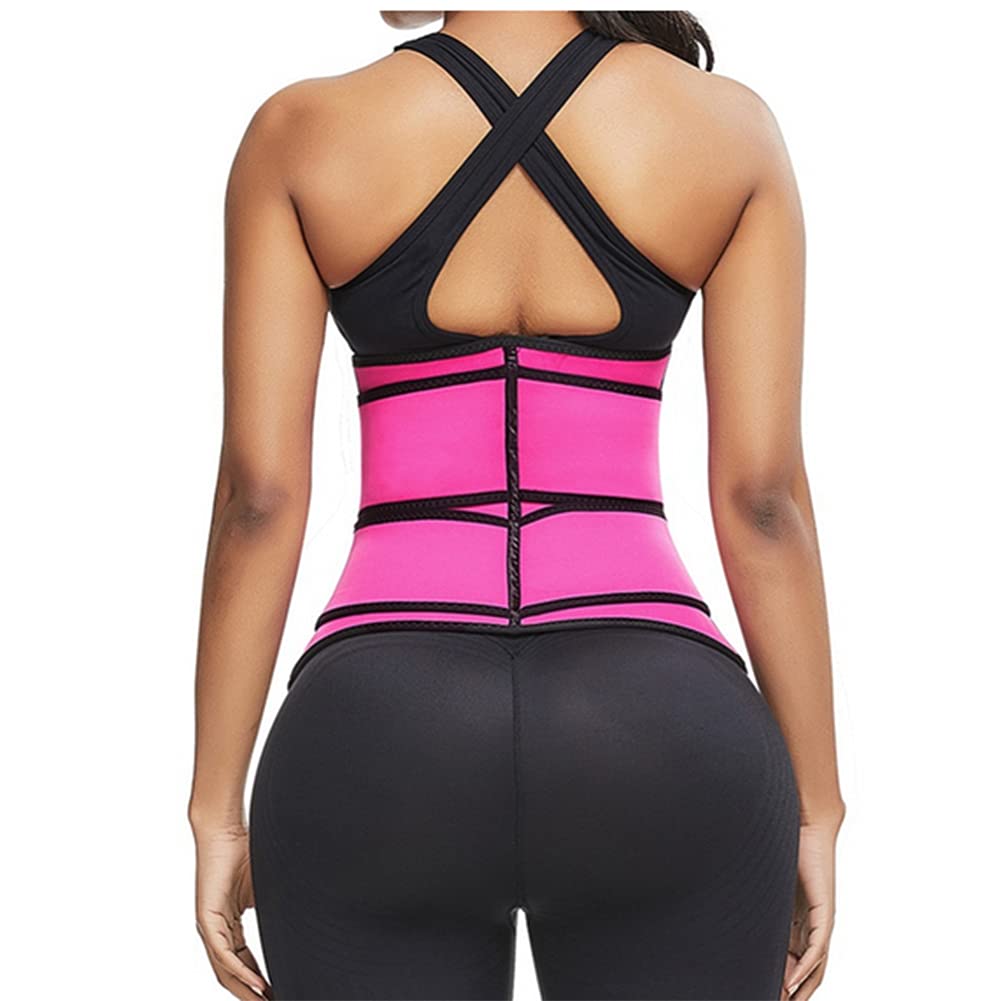 Women's Waist Trainer Cincher Belt - Tummy Control Corset for Weight Loss & Body Shaping - Adjustable Belly Band Wrap S-3XL - Perfect for Workouts, Postpartum Recovery & Everyday Slimming