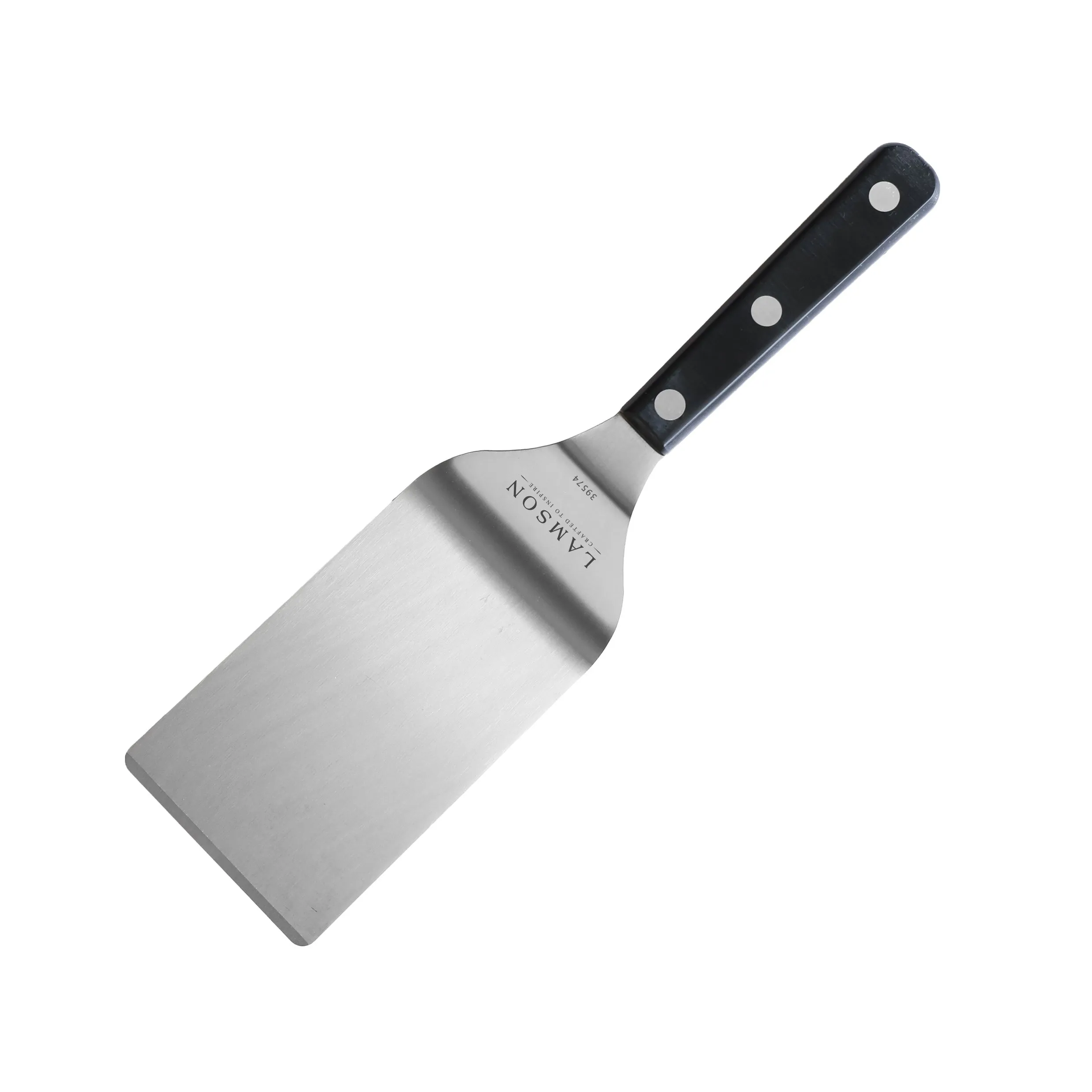 High-Quality 5 x 3 Inch Stiff Spatula - Durable Kitchen Utensil for Baking, Cooking & Flipping - Perfect for Pancakes, Burgers & Cookies