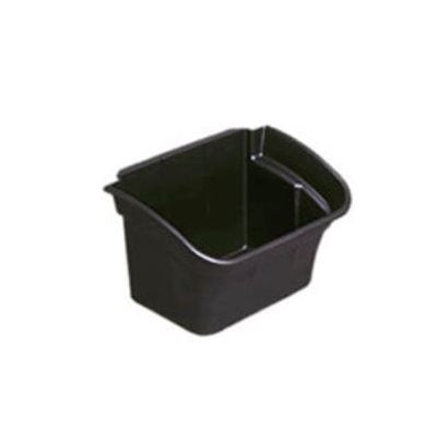 Rubbermaid 4 Gallon Utility Bin - Durable Black Storage Container for Home, Garage & Office Organization | Perfect for Toys, Tools & Cleaning Supplies