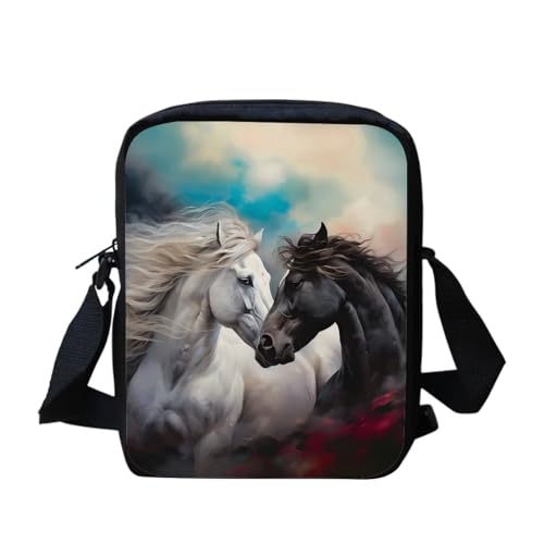 White Black Horse