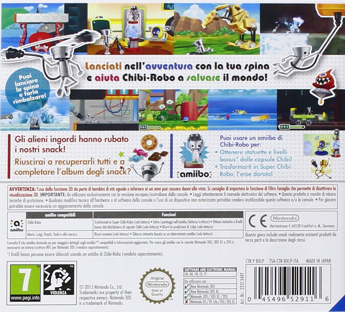 Chibi-Robo! Zip Lash - Nintendo 3DS Game - Fun Adventure Platformer for Kids & Adults - Perfect for Travel & Family Gaming