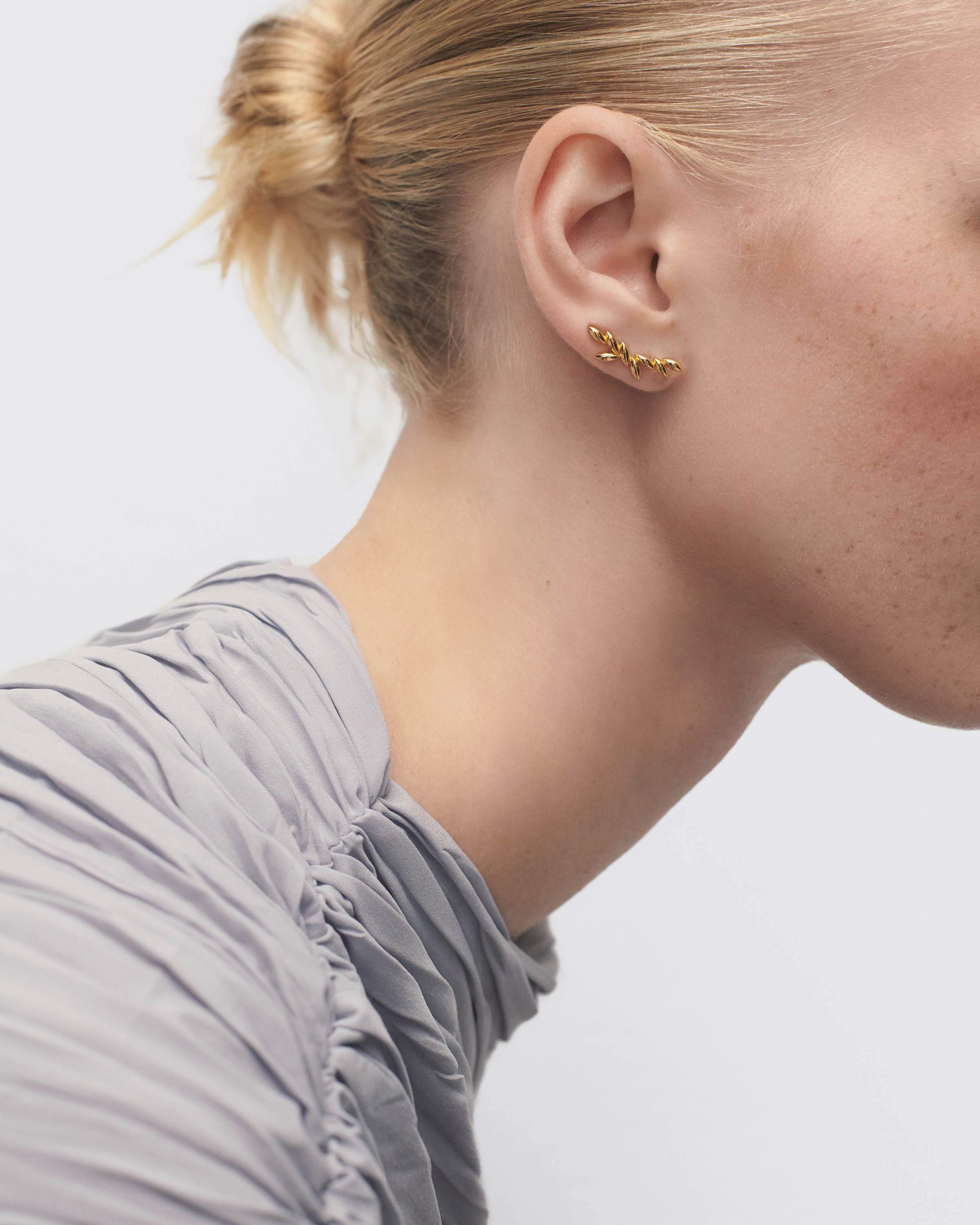 Elegant Eva Climbing Earrings for Women - Trendy Dangle Hoop Earrings for Daily Wear & Special Occasions