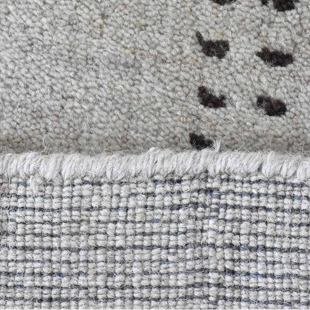 Premium Hand-Knotted Wool Rug from Shenzhen - Soft & Durable for Living Room, Bedroom, or Office Decor