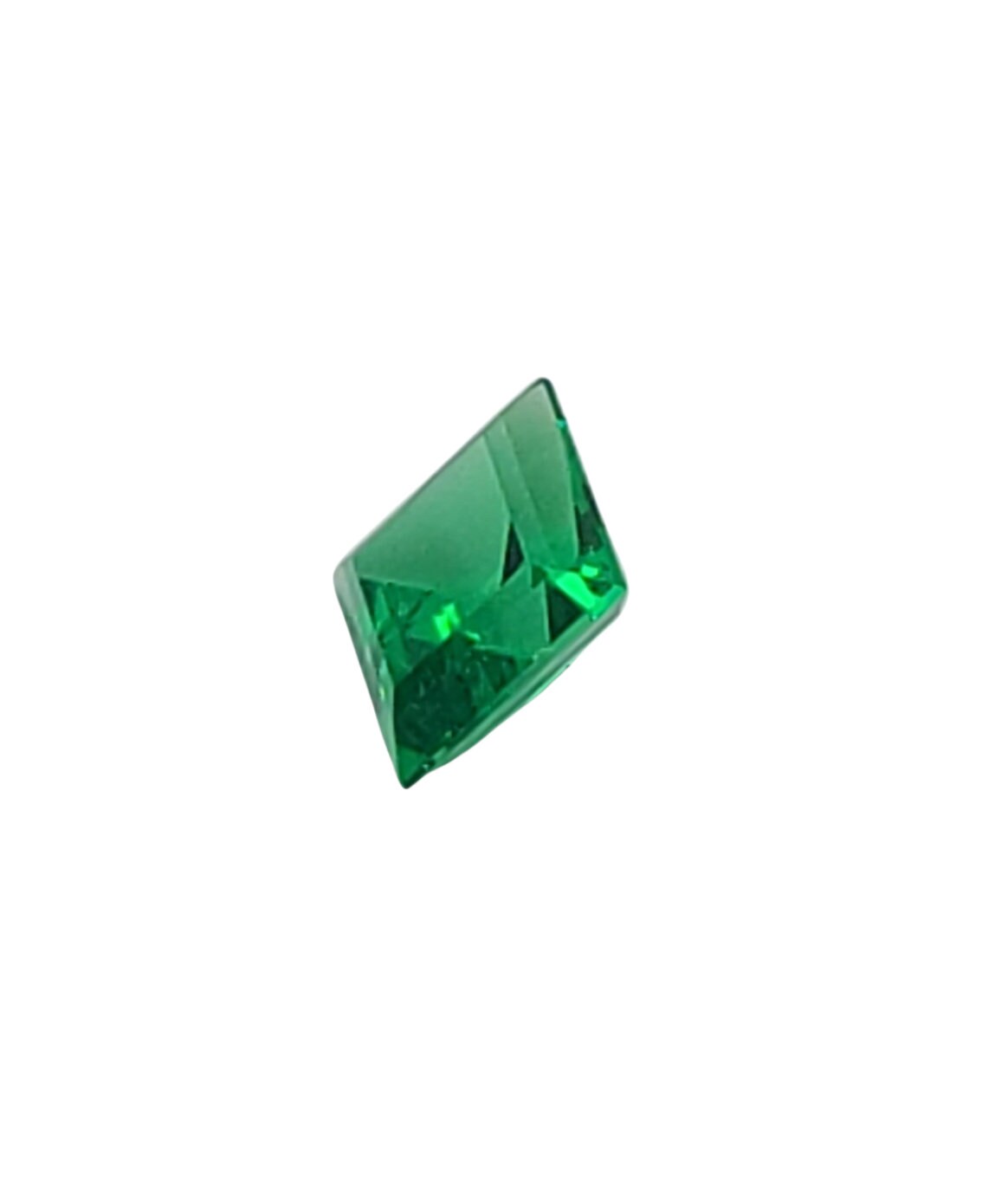 0.31ct Natural Colombian Emerald - 4mm Square Cut VVS Eye Clean May Birthstone Loose Gemstone for Jewelry Making, Engagement Rings & Birthstone Gifts