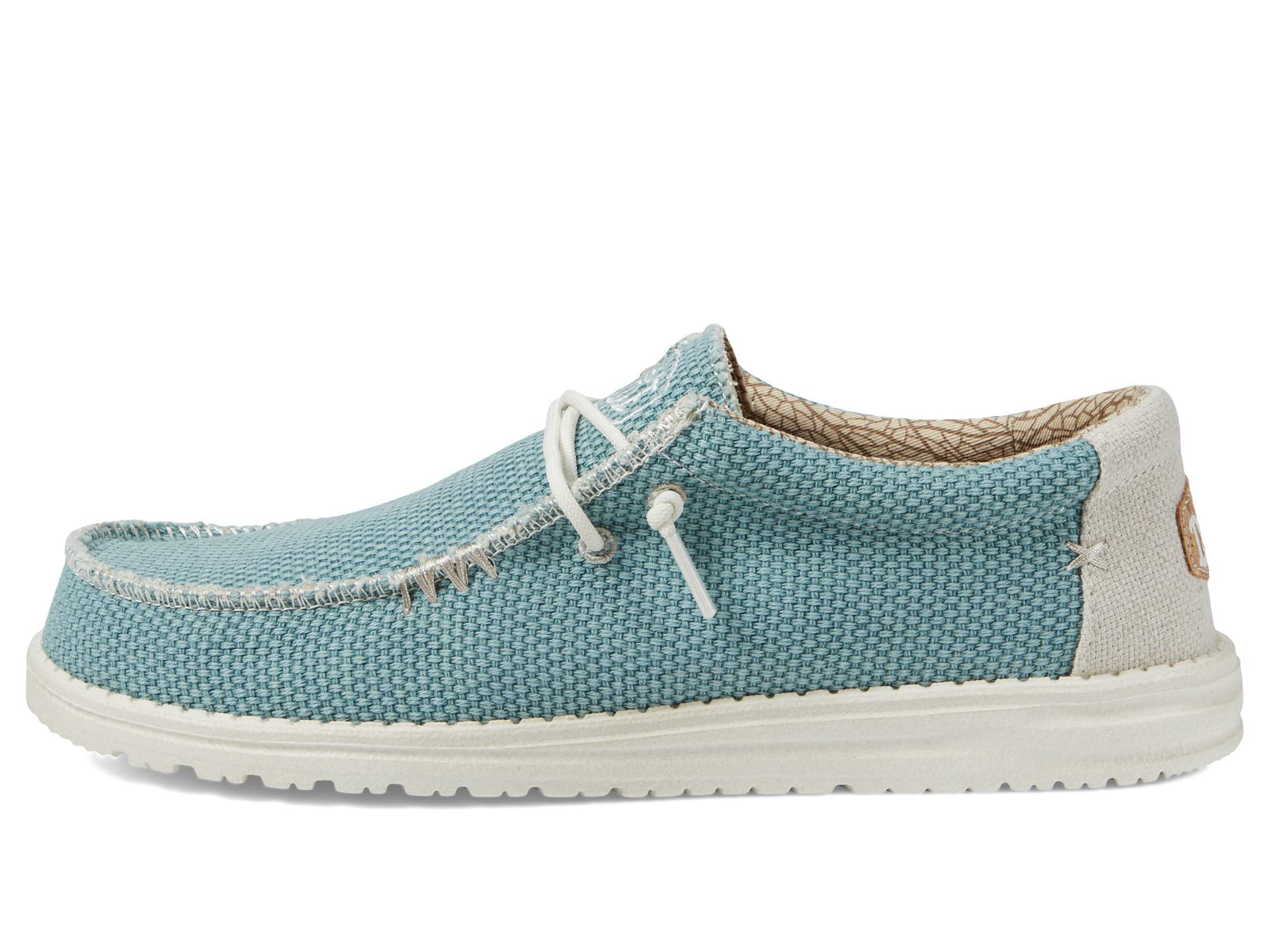Hey Dude Men's Wally Braided Slip-On Loafers - Comfortable & Lightweight Casual Shoes for Men in Multiple Colors & Sizes | Perfect for Walking, Travel & Everyday Wear
