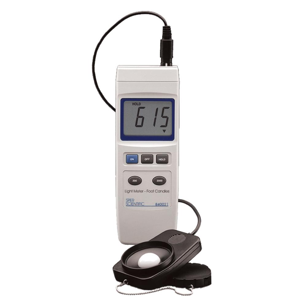 Professional Digital Light Meter for Foot Candles - Accurate Lux & FC Measurement Tool for Photography, Film Making, and Indoor Lighting Setup