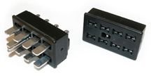 CINCH P-2408H-CCT 8-Position Plug & Socket Connector - 5-Piece Set for Industrial Equipment, Automotive Wiring, and Electrical Applications